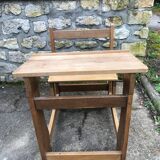 Pupitre vintage d’écolier