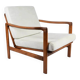 Original Baczyk Scandinavian armchair, 1960s, renovation, teak.
