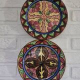 Set de 2 assiettes vintage
