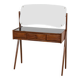 Mid-Century Teak Dressing Table with Mirror by Arne Vodder for Ølholm Møbelfabrik, Denmark, 1960s