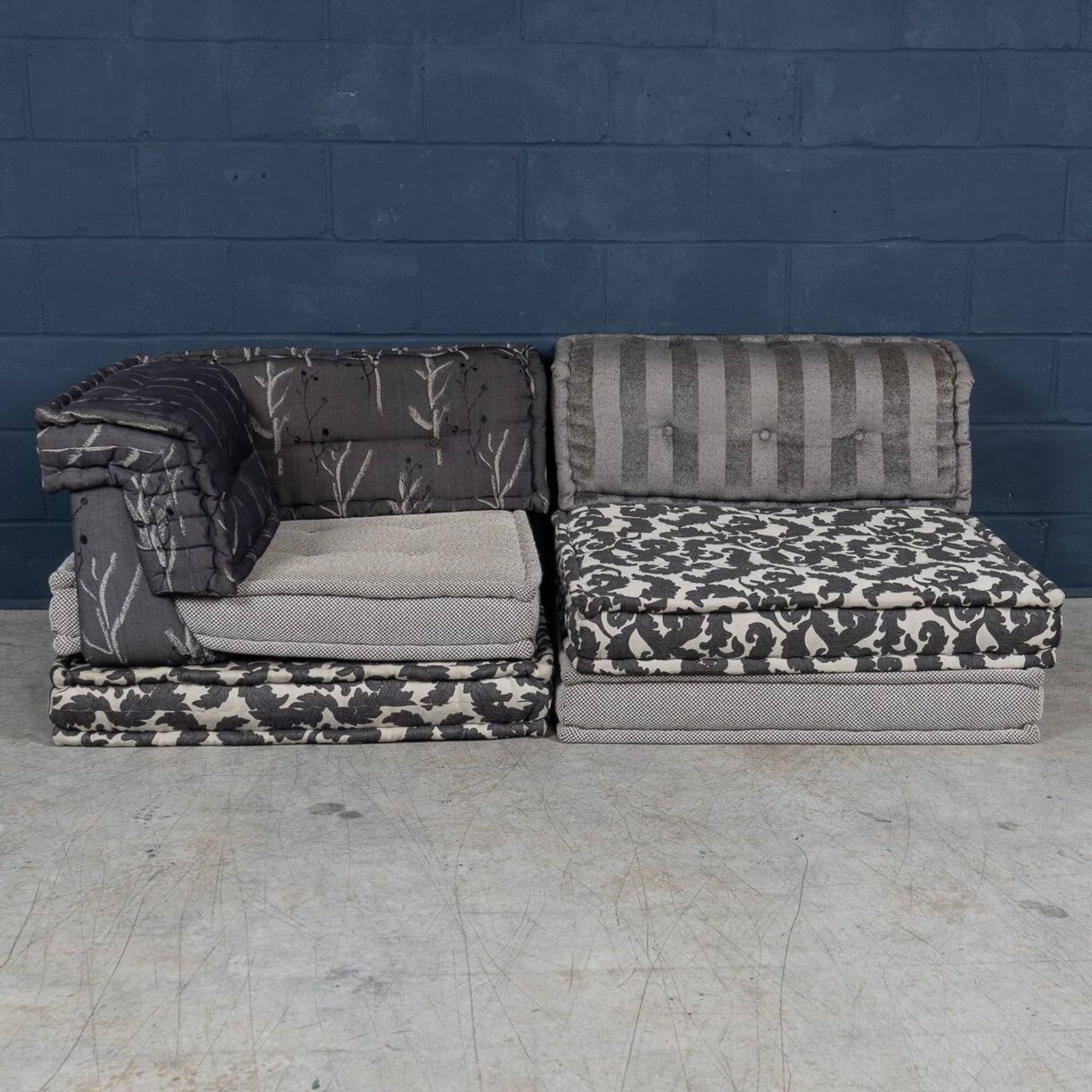 21stc mah jong  sectional sofa, hans hopfer for roche bobois, france c2000