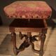 Square piano stool in the Louis XVI style