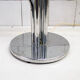 Murano glass and chromed metal floor lamp, Anni '70