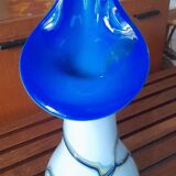 Large Murano glass paste vase