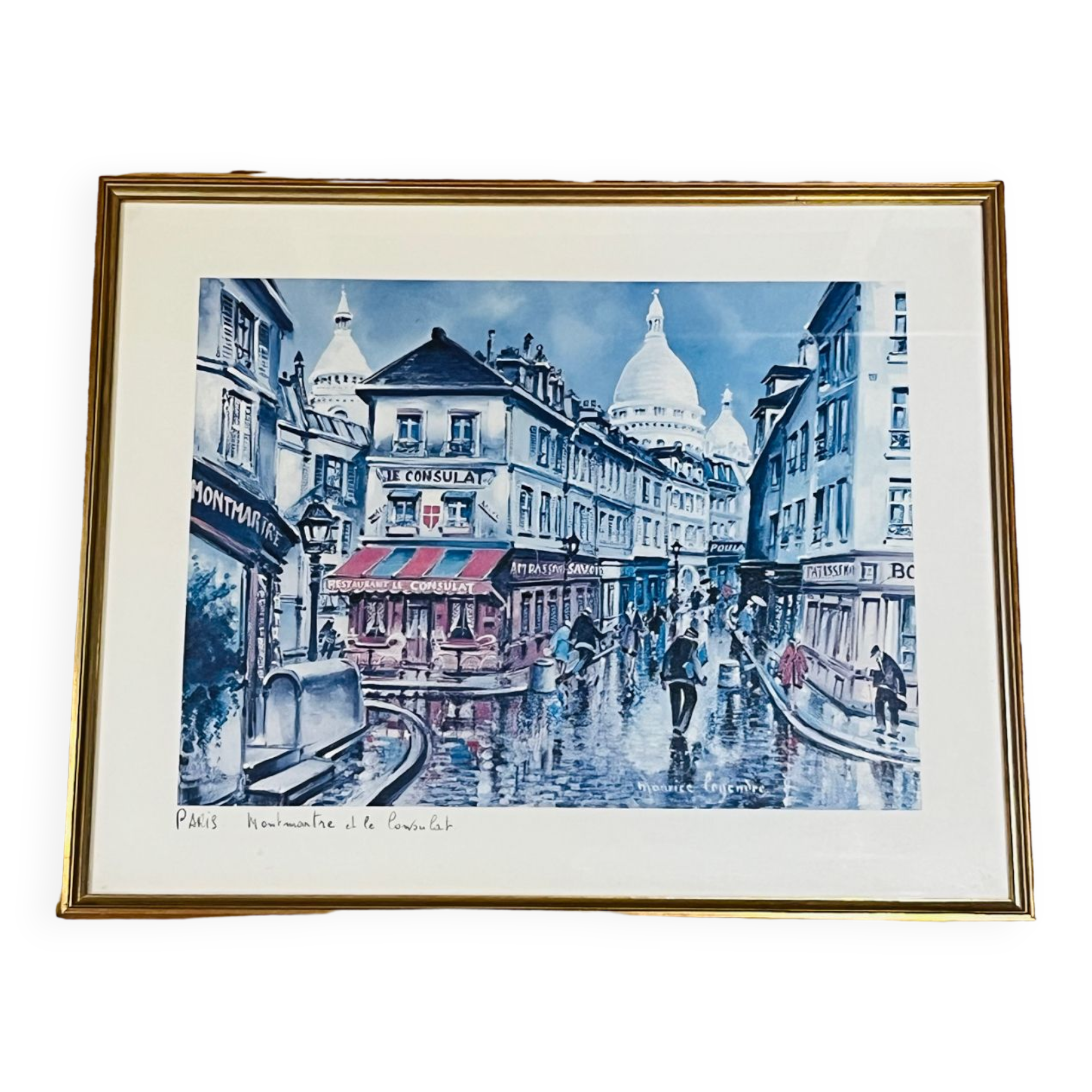 Frame Paris Montmartre and the Consulate