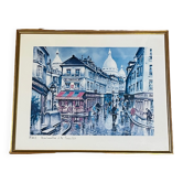 Frame Paris Montmartre and the Consulate