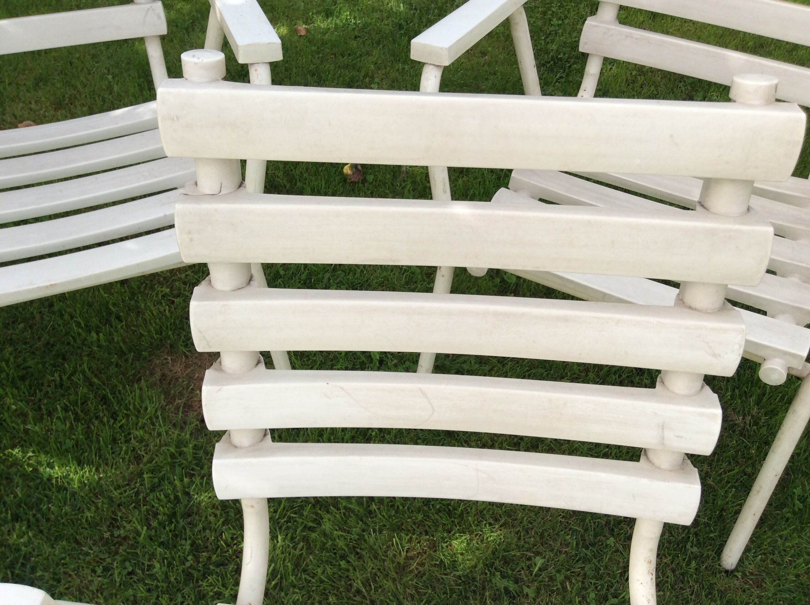 4 fauteuils de jardin