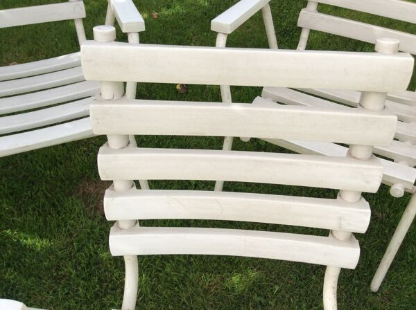 4 fauteuils de jardin