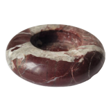 Pink marble ashtray