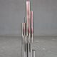 Mud tubes design nickel-plated metal 1980