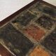 Brutalist Rustic Slate Tile & Oak Coffee Table, Belgium, 1960s