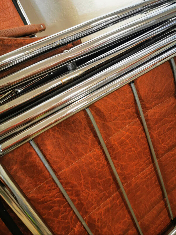 Pair of Italian reclining chairs Maule Marga from the 1970s