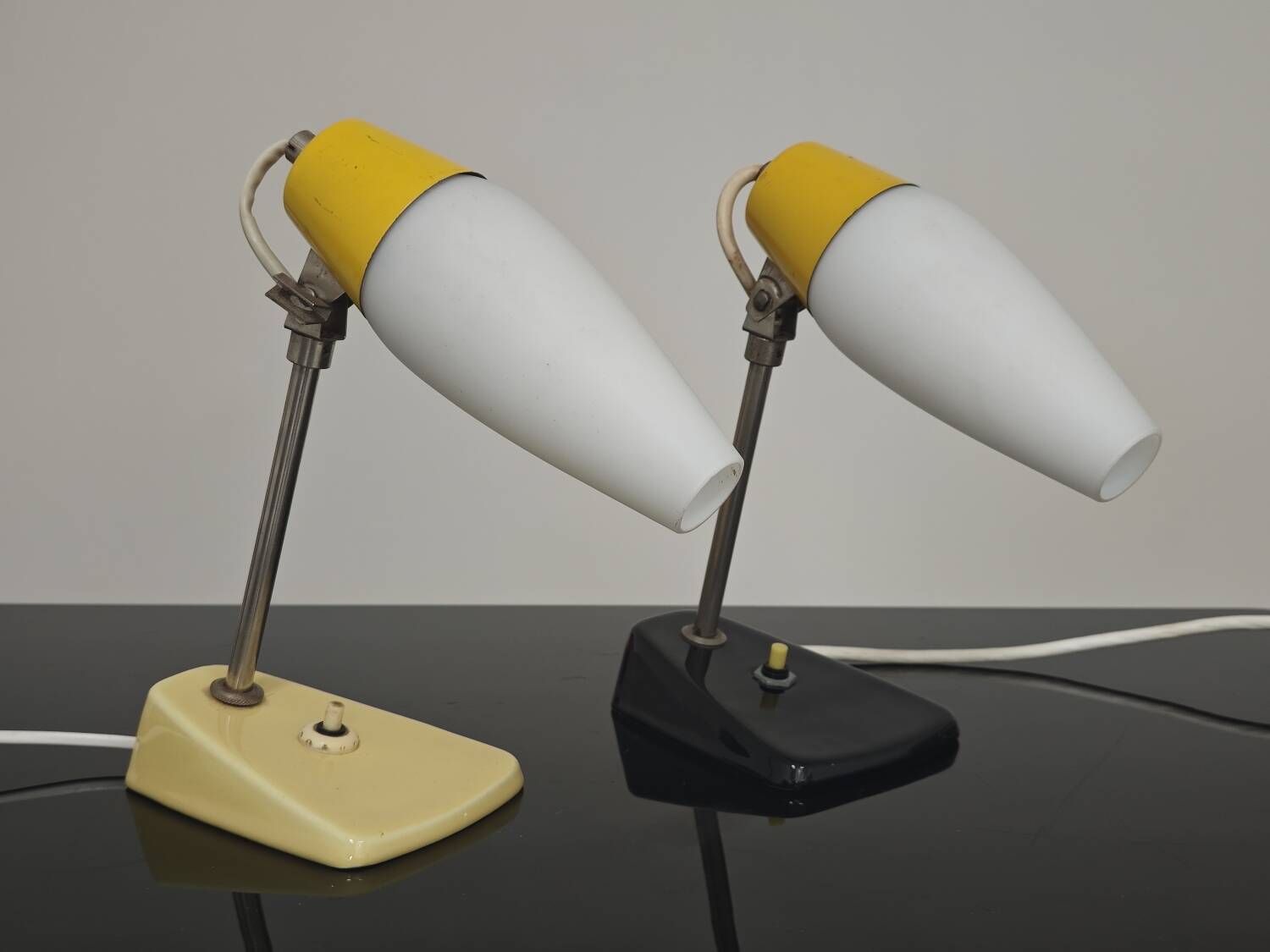 Ceramic table lamp by Jaroslav Anyz for Kamenicky Senov 1956