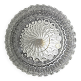 Vintage cut glass ceiling light