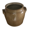 Glazed sandstone pot