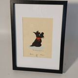 Signed gouache