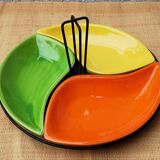 60 colorful compartmentalized dish