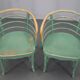 Rare ensemble de deux fauteuils Bauhaus B 246 de Josef Frank pour Thonet, années 1930