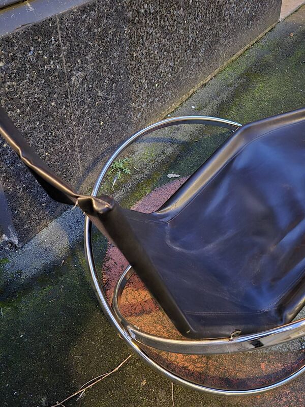 Rocking chair Roger Lecal 1970
