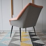 Vintage armchair Shell, 1960s,Deutsche Democratische Republic,restored