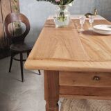 Old and beautiful solid walnut table.