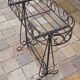 Jardinière en fer forgé vintage année 50