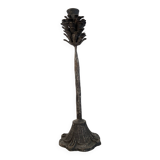 Bougeoir pomme de pin en metal