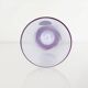 Vase en cristal d'Arques violet