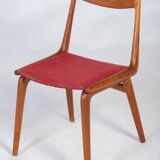 Boomerang Dining Chairs by Alfred & Erik Christensen for Slagelse Møbelværk, 1960s, Set of 4
