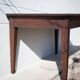 Farm table pear wood, old wood table, table 2 drawers, kitchen, countryside, chalet