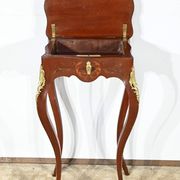 Small Table in Lacquered Wood, Louis XV Style – Late 19th Century