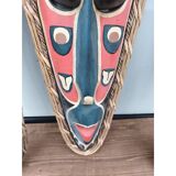 3 wooden masks from Africa