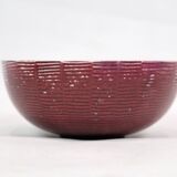 Ceramic Bowl Model 20.717 Made In Oxblood Colored Glaze By Axel Salto For Royal Copenhagen