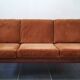Scandinavian vintage 3-seater sofa in solid wood