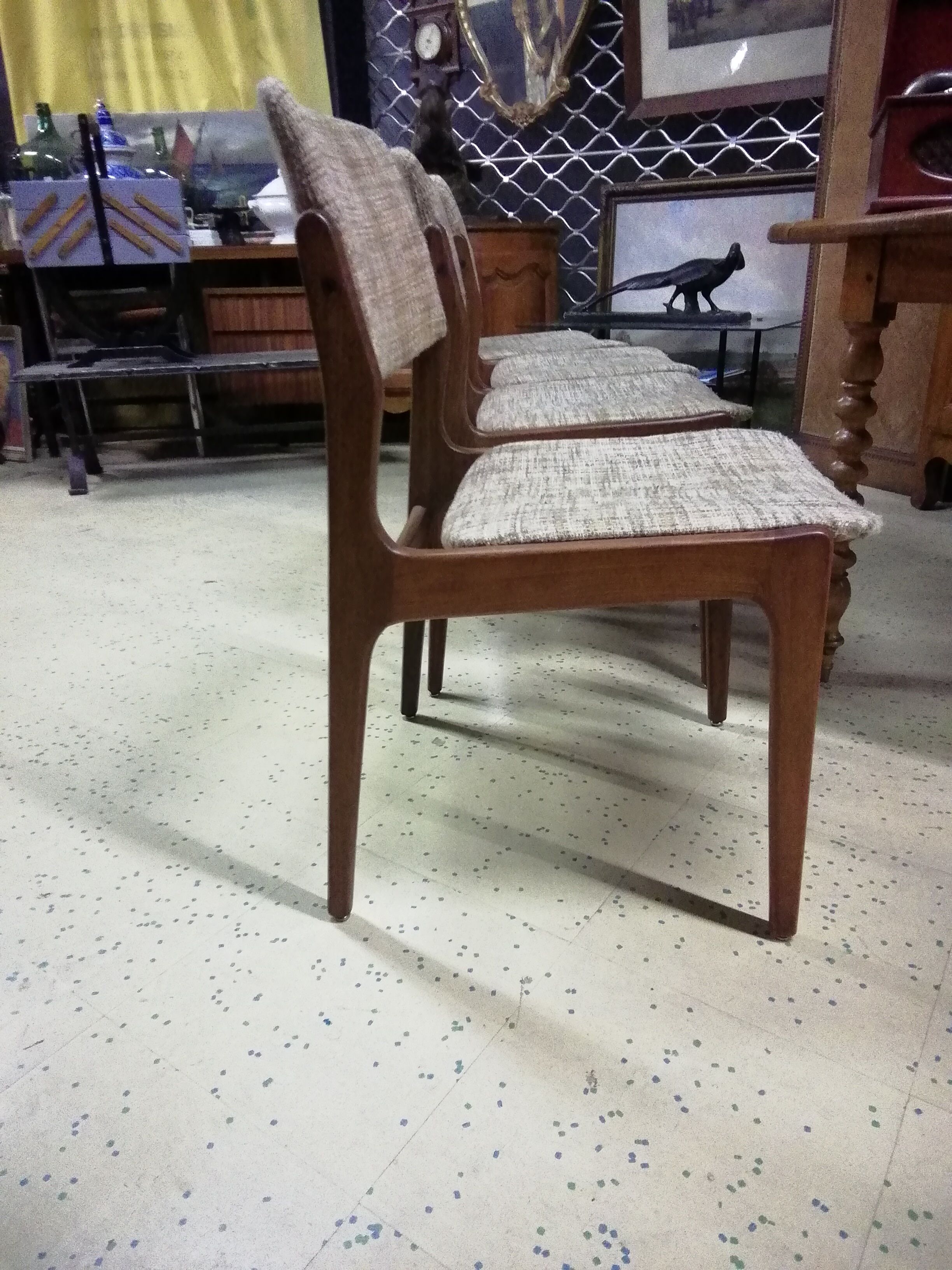 Scandinavian teak chairs