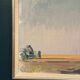 Original Mid Century Swedish Oil on Panel – “Landscape” by Unknown Artist
