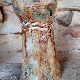 Fat Lava style ceramic vase