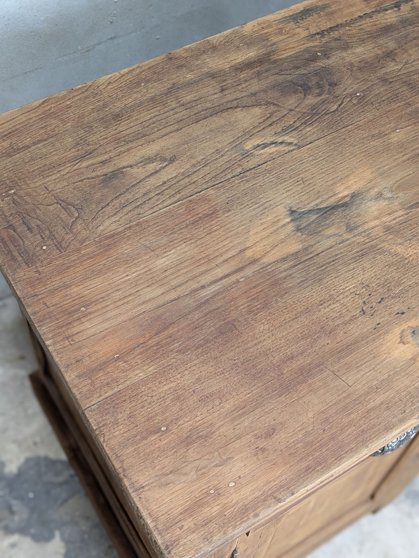 Bureau comptoir ancien