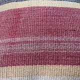 Housse de coussin kilim turc vintage, 40 x 40 cm