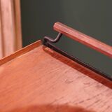 Mid-century teak serving trolley