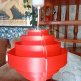 Suspension "Strips" par Flemming Brylle et Preben Jacobsen, Danemark 1970