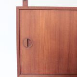 Hansen & Guldborg wall unit for HG Møbler 1960 Denmark