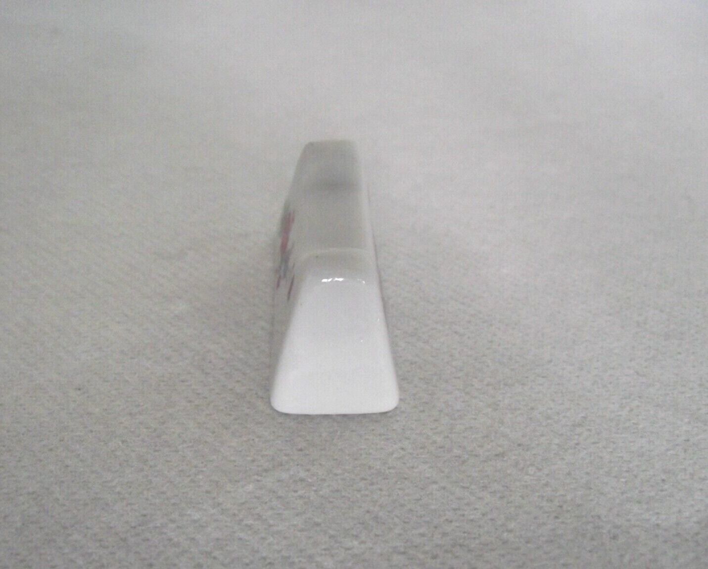 Set of 12 vintage cutlery in French porcelain with a lovely floral decoration 4430