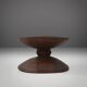 Large African Tree Trunk Bowl in Oak, 1950s