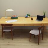 Beech desk, Danish design, 1980s, production: Denmark