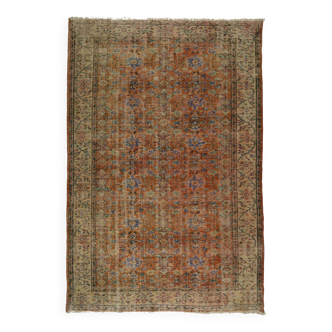 Tapis moderne unique, tapis turc oriental fait main Boho Kilim, pour cuisine, chambre à coucher 298 x 203 cm