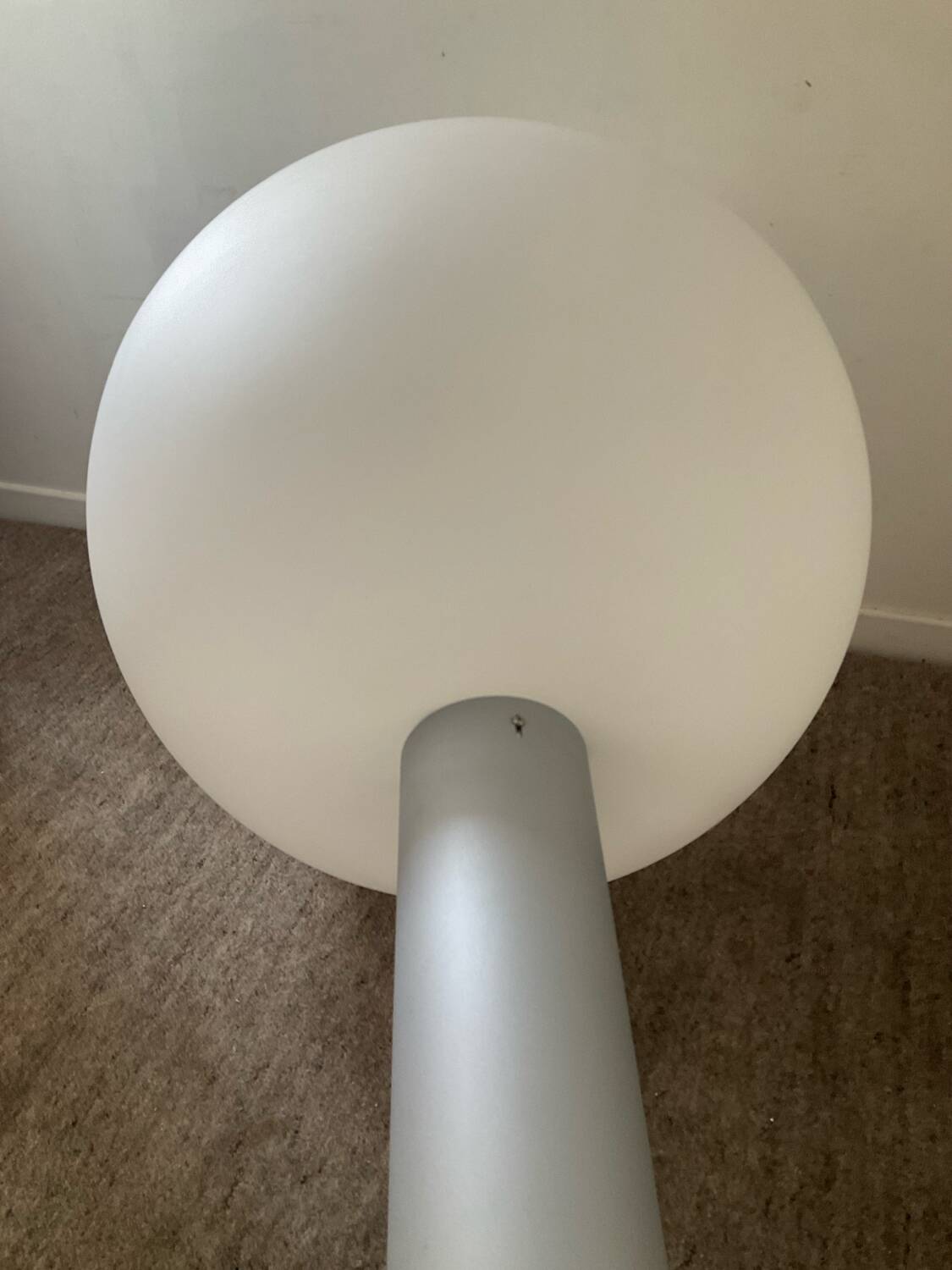 Large contemporary pendant light "Oxygen" by Delta Light