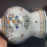 Table lamp, Rouen decor, Quimper, 38 cm socket height