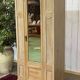 1950s English maple wardrobe