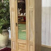 1950s English maple wardrobe